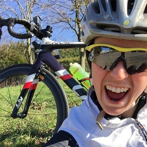 Former Team Tredz Rider Fenella Langridge